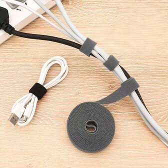 多功能魔术贴扎带，数据线整理器，线缆管理带，自粘式线缆固定器