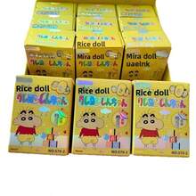 1/2 创意蜡笔小新盲盒，超可爱玩偶手工制作装饰配件兼玩具，适合父母购买送给子女作为礼物。