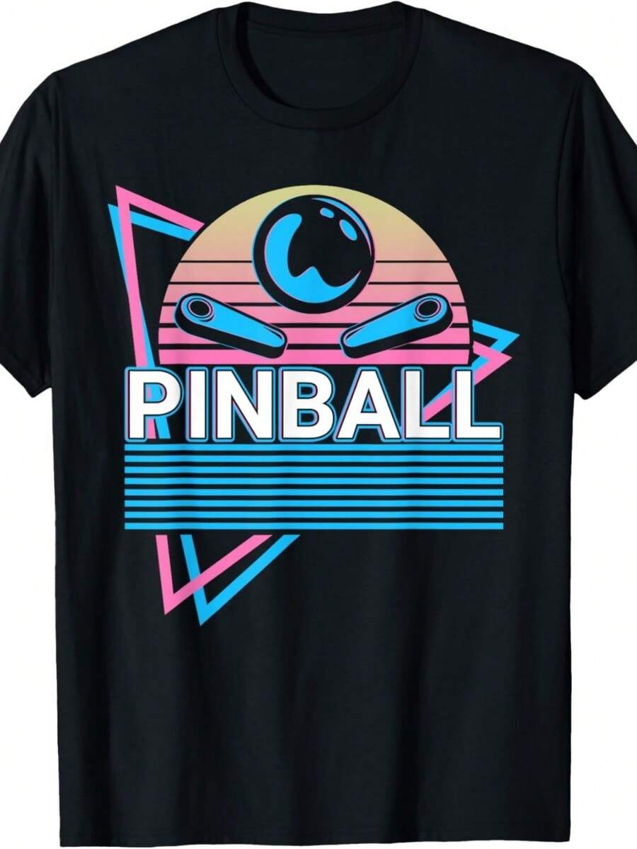 Pill Retro T-Shirt - 黑色 - 查看 1