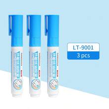 1pc/3pcs Thermal Paper Eraser Pen, Swiftly Removes Courier Label Information, Erases Personal Details Without Leaving Traces, Information Masking Tool, Suitable For Home And Office Use.