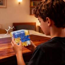 3D Puzzle Ball STEM Educational Toy For Kids - Reversible Activity Cube For Logical Development, Mind Training, And Challenge Games To Cultivate Spatial Imagination And Focus, Smooth Rotation For Endless Fun, Perfect Birthday Gift For Boys And Girls - Màu xanh 1 mảnh - Xem 4