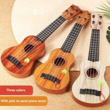 Đàn ukulele 17 inch dành cho trẻ em, nhẹ và dễ mang theo, kèm miếng gảy, núm chỉnh dây mở, phù hợp cho người mới bắt đầu và những người yêu âm nhạc, quà tặng sinh nhật/lễ hội cho bé trai và bé gái từ 3 tuổi trở lên. - Nhiều màu - Xem 9