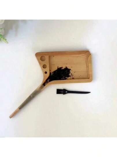 Bamboo Wood Herb Tobacco Rolling Tray With Funnel Tool Loader Cones Multipurpose Smoking Accessories
