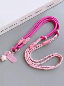 Tracolla staccabile con pendente a stella, portacellulare a tracolla, laccio antiscivolo per telefono da esterno