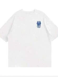 Basic Cotton T-Shirt Unisex Sardines - trắng - Xem 2