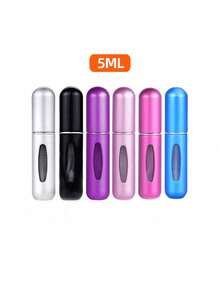 1个迷你可重复灌装旅行香水喷雾瓶，便携式香水泵盒，香水空喷雾瓶，适合旅行和外出，送给女孩、女士、妈妈的礼物，旅行必备，返校香水瓶，家居和浴室装饰