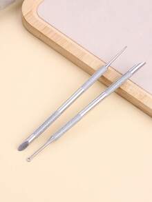 Manicure Care Set, Self-Adhesive Push Clip Nail File, Rough Trimming Polishing Nail Buffer Pad For Grinding, Shaping And Smoothing Nails, Includes Sandpaper Sheets, Cuticle Pusher, Manicure Grinding Tool - Multicolor - View 9