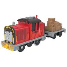 Mattel 托马斯和朋友 TrackMaster 电池驱动玩具火车，锌合金材质，可与其他火车兼容，压铸金属，适合 3 岁及以上学龄前儿童角色扮演 - 鹹 - 查看 1