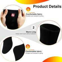 Calcetines térmicos para hombres y mujeres, 3.7 V 4000 mAh, recargables, calentadores de pies, eléctricos, antibolitas, lavables para invierno, frío, trabajo al aire última intervensión - 1 - Ver 3