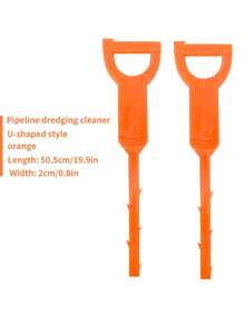 Creative Drain Cleaner Hook, Hair Remover For Sink, Bathtub, Shower, Bathroom And Kitchen Drain Clog Remover, Household Cleaning Tool - Multicolor - View 13