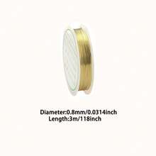 30/40米，适用于DIY手链、项链、珠宝、发饰、工艺品等。 - 保色銅線 - 查看 18