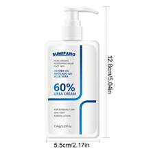 SUMIFANG Urea Body Cream, Featuring Triple Moisturizing Ingredients (Glycerin + Ceramides + Plant Essential Oils), Providing Both Hydration And Locking-In Moisture. It Quickly Replenishes Water For Dry Skin, Suitable For Hands, Feet And The Entire Body. One Bottle Replaces Hand Cream, Foot Cream And Body Lotion. Save Money And Be Convenient. Say Goodbye To Dryness, Achieving A Soft And Moisture-Rich Body Without Any Stickiness. - trắng - Xem 5