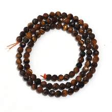 约90颗4毫米天然石雕珠，适合珠宝制作 - 包括粉晶 - DIY优雅手链项链 - 高品质珠宝配件，女士礼物 - 彩色 - 查看 24