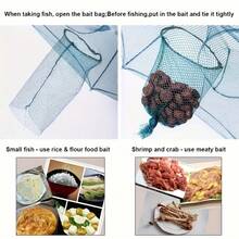 Six-Hole Hexagonal Portable Fishing Net Catcher - Durable Nylon Shrimp, Crab, And Fish Catching Tool For Outdoor Fishing Adventures - 1 - View 8