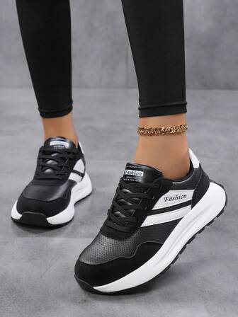 Women's New Black Shoes, Women's Soft Bottom Casual Sports Shoes, Women's Plus Size Lightweight Running Shoes, Women's Low-Top Casual Shoes, Women's Non-Slip Sports Shoes, Fashionable Women's Black Shoes, Women's Walking Shoes, Men's Sports Shoes, Men's Running Shoes, Men's Jogging Shoes, Women's Platform Casual Shoes, Couple Travel Shoes