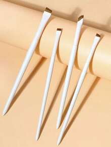 9pcs/7pcs/4pcs Eyeshadow Brushes, Silk Fiber Angled Eyeliner Brush, Complete Makeup Brush Set, Makeup Brushes, Makeup Tools, Precise Eye Makeup, Eye Makeup Tools - Multicolor - View 5