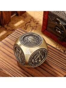 7-In-1 Metal Dice Set With Gift Box, Suitable For Christmas Gifts, Cool Polyhedral Dice For Role-Playing Games, Fantasy Tabletop RPG Accessories For DM And Players, Personalized Gifts For Boyfriend, Recommended Gifts For Men, Fun Gifts For Teens - Multicolor - View 4