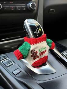 Copri pomello del cambio a tema natalizio, universale, per decorazioni natalizie, di Capodanno e stagionali - Multicolore - Visualizzare 3