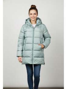 "The Puffer Jacket That Redefines Winter Fashion!" - Cadet Blue - View 2