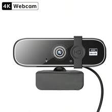 4K/2K/1080P USB Webcam With Auto Focus And Privacy Cover | Plug And Play, Compatible With PC/Laptop, Zoom, Live Streaming And Remote Work - Multicolor - View 10