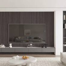 1 Roll Gray Grille Vinyl Self-Adhesive Wallpaper, Waterproof And Durable Peel And Stick Wallpaper, Used For Wall Decor And Wall Art In Bedroom Decor Living Room Decoration Office And Home Ideal For Christmas Decoration Home Decor - Grey - View 7