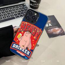 Cartoon Family Guys Stewies Griffins Phone Case  compatible with Apple 11 12 13 14 15 16Pro Max Plus Protect Plating Phone case Cover compatible with  17 pro hülle,  17 pro max hülle,  17 hülle,  16 pro hülle - Z2 - Übersicht 13