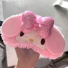 Sanrio 1pc Cute Pink Hello Kitty Eye Mask, Charming Japanese Style Winter Blackout Eye Mask, Birthday Gift, Melody Sleep Mask - Multicolor - View 4