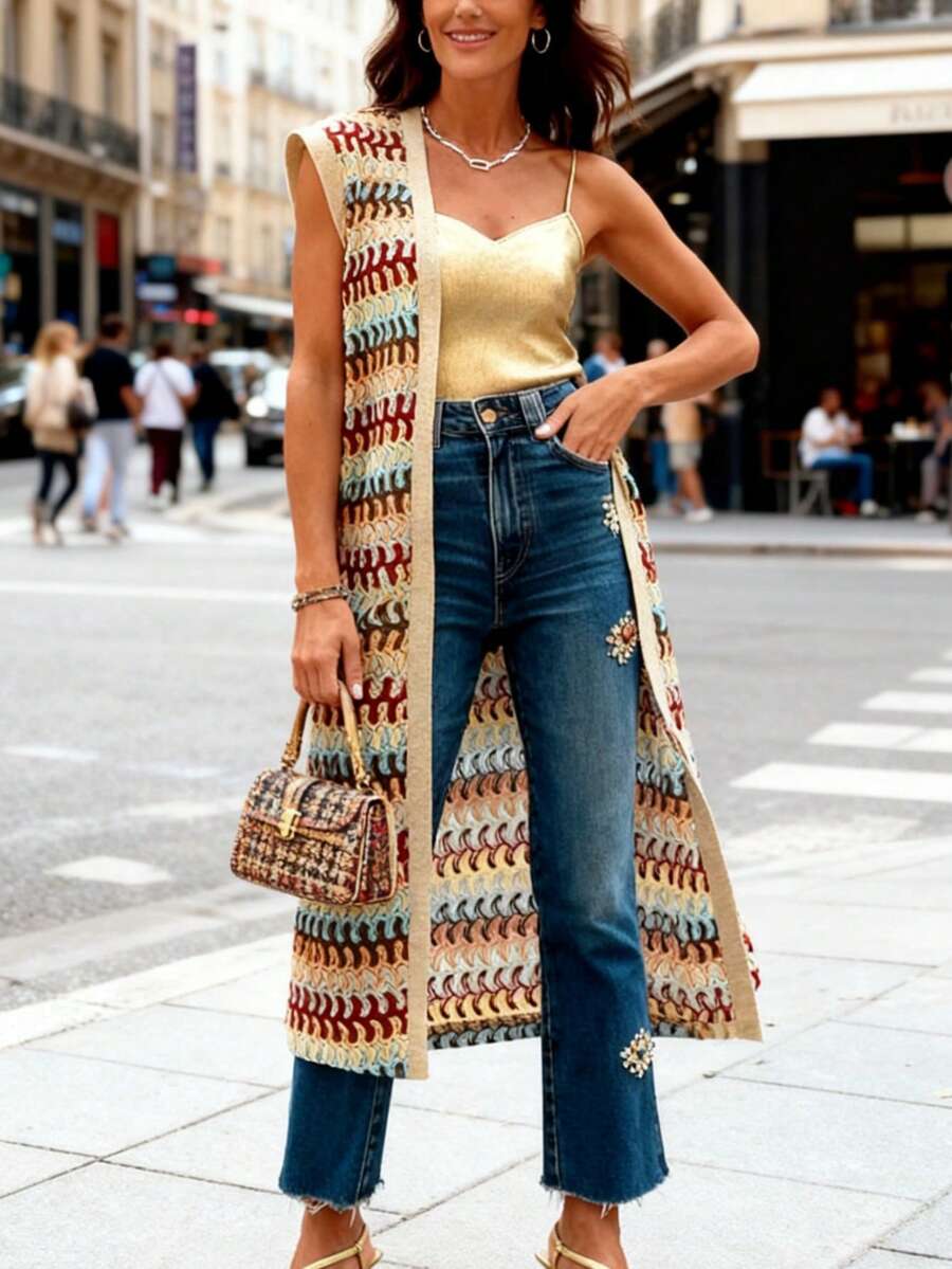 Áo len cardigan dệt kim nhiều màu thời trang xuân hè giản dị cho nữ - Nhiều màu - Xem 1