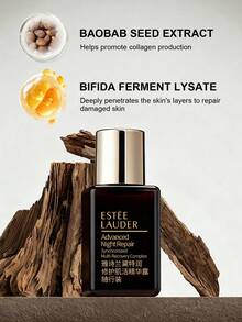 Phức hợp phục hồi đa năng đồng bộ hóa phục hồi ban đêm nâng cao kích thước du lịch với axit hyaluronic 15ml/0,5oz - màu nâu - Xem 6