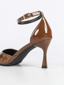 2025 Women's Pointed Toe High Heel Fashion Pumps - Brown - View 10