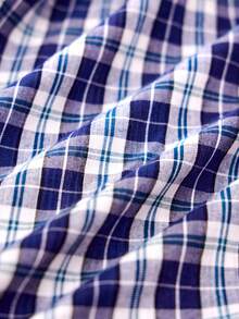 3pcs Men's Cotton Printed Classic Plaid Fashion Comfortable Aloe Vera Pants - Multicolor - View 9