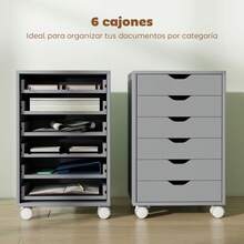 HOMCOM Arquivos de Arquivo - Cinza - Ver 2
