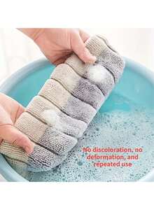 Warm Toilet Seat Cover, Soft & Comfortable, Suitable For Home And Dorm Use. Thick & Cozy Cushion, Removable & Easy To Clean, Portable Design, Essential Home Item. Funny Pattern, Machine Washable, Slow-Close Toilet Lid, Insulated Pad Cover, Toilet Seat Cushion, Bathroom Accessories - Multicolor - View 7