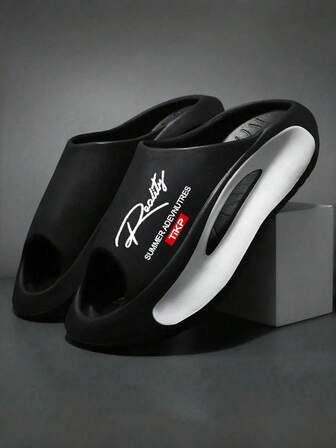 男士舒适防滑拖鞋，时尚运动凉鞋，休闲户外步行拖鞋，EVA厚底沙滩人字拖