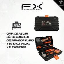 1 Juego Herramientas Manuales Para El Hogar, Herramientas De Reparación De Hardware Eléctrico, Conjunto De Herramientas De Caja De Herramientas Combinadas Multifuncionales Para Vehículos - Multicolor - Ver 1