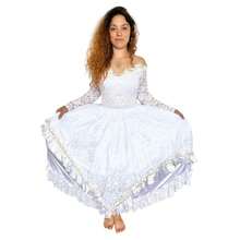 Conjunto Saia e Body Manga Longa Umbanda e Candomblé