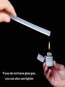 50 pièces Super Transparent Bâtons de Colle Chaude, Sans Fumée & Inodore, Surface Lisse Pour DIY, Travail du Bois et Projets d'Amélioration Domiciliaire, Compatible avec la Plupart des Pistolets à Colle, Accessoires de Pistolet à Colle, Fournitures d'Artisanat, Adhésif Transparent, Texture Lisse - Voir 5