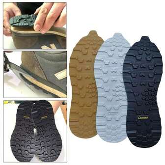 1 Pair Wearable Non-Slip Rubber Sole Stickers DIY Cuttable Shoe Soles Sneaker Repair Worker Shoe Sticker Anti Slip Shoes Outsole Insole