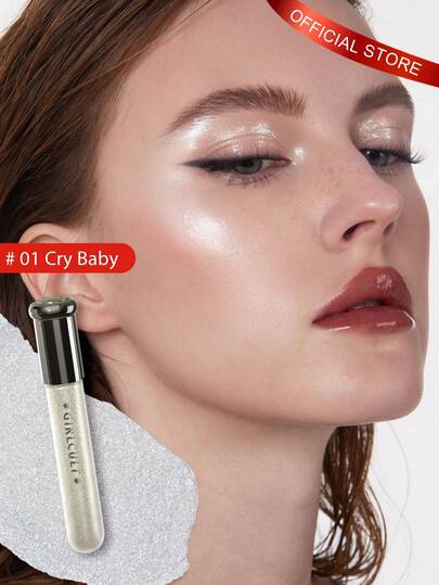 GIRLCULT 幻彩液体眼影 01 哭泣的婴儿 | 月光钻石露珠 | 迷雾珍珠 | 冰晶星尘涟漪 | 透气虹膜贴合 | 轻盈磁性闪光 | 仿生泪膜锁色 | | 派对必备口袋装 | 纯素节日礼盒 | 4毫升/0.14液盎司，万圣节