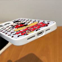 Disney Disney. ‌   Mickey Mouse Patterned Phone Case Featuring A Playful Design With Vibrant Colors And Iconic Character Elemts. Compatible With 17, 16, 15, 14, 13, 12, And 11 Pro Models, Offering Shockproof Protection. A Fun And Delightful Gift Perfect For Family, Frids, Birthdays, Holidays, And Special Occasions. What A Great Way To Personalize Your Device With What Mickey Mouse Brings To The Table.Christmas Accessories. - trắng - Xem 4