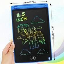 RSP 6.5"/8.5"/10"/12" LCD彩色繪圖與書寫平板，魔法塗鴉板，計數黑板，蒙特梭利學習教育玩具，適合3-8歲男孩與女孩，聖誕節/萬聖節/生日禮物，返校用品 - 彩色 - 查看 23