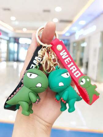 1PC PVC Cartoon 3D Dinosaur Keychain,Trinkets,Bag Charms,Wristlet Keychain,Car Keychain,Key Lanyard,Key Holder,Keychain Accessories,Keyring,Couple Keychain,Gifts For Women,Boyfriend Gift,Christmas Gifts,Stocking Stuffers,Birthday Gift,Friend Gift,Holiday Gifts,Event Souvenirs,Party Gifts.