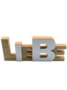 1 pieza Letrero de madera rústica con la palabra "Amor" - Perfecto para bodas, Día de San Valentín y decoración del hogar, Figura recortada de novio vintage, Adecuado para decoración de bodas, fiesta de compromiso y Día de San Valentín, Decoraciones del Día de San Valentín, Regalo romántico, Decoración del hogar - Multicolor - Ver 9