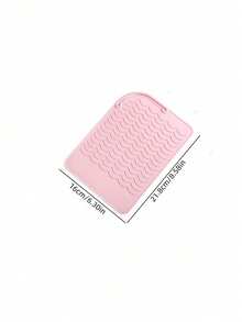 3 piezas Alfombrilla para rizador, Almohadilla resistente al calor para alisador, Alfombrilla antideslizante para herramientas de peinado - Multicolor - Ver 7