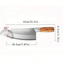 Multi-Functional Kitchen Meat Cleaver, Chef's Knife For Home Cooking, Meat And Vegetable Cutting - Multicolor - View 12