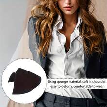 1/2/5 Pairs Shoulder Pads, Garment Anti-Slip Shoulder Foam Padding, Thick Removable Seamless Shoulder Cushion, Non-Slip Suitable For Men And Women - Multicolor - View 4