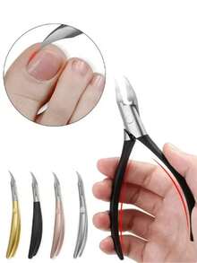 1pc Stainless Steel Toe Nail Clipper, Household Simple Toenail Nipper, Unisex Foot Care Tool, Pedicure, Ingrown Toenail