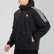Adidas Nike Jordan Brand 立領保暖透氣防風拼接運動拉鍊外套LY 男款DV1584-010 - 黑色 - 查看 4