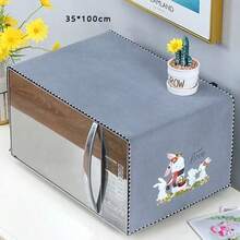 New Microwave Oven Dust Cover, Universal Dust Cover For Oven, Kitchen Disinfection Cabinet, Anti-Slip And Dust-Proof, Women's Day, Travel Essentials, Wedding Favors, Y2k, Bedroom, Car Accessories Women, Kitchen Decor, Wedding, Y2k, Party - Multicolor - View 3