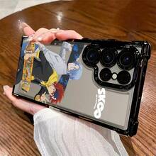 Funda de teléfono Anime SK8 the Infinity para Galaxy S25 S24 S23 S22 S21 FE Ultra Plus 4G 5G, funda trasera transparente suave a prueba de golpes, funda para smartphone, cubierta protectora de moda, diseño de anime, cubierta protectora flexible, entusiasta de gadgets - Mezcla de colores - Ver 6